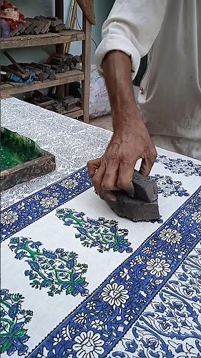 Block Printing on fabric | Easy DIY Block Printing: Wooden Blocks
