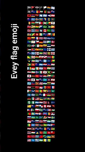 every flag emoji