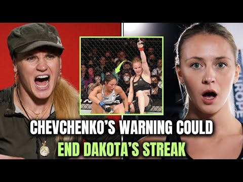 “Valentina Chevchenko Issues Deadly Warning — Is Dakota Dicha’s Undefeated Run About to End?”