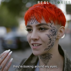 Are people with face tattoos treated differently? Two people with facial tats experiment with how others react to their current look and if it differs from when they have their face "clean". One other girl puts fake tattoos on and experiences people's reactions too. | Real Stories