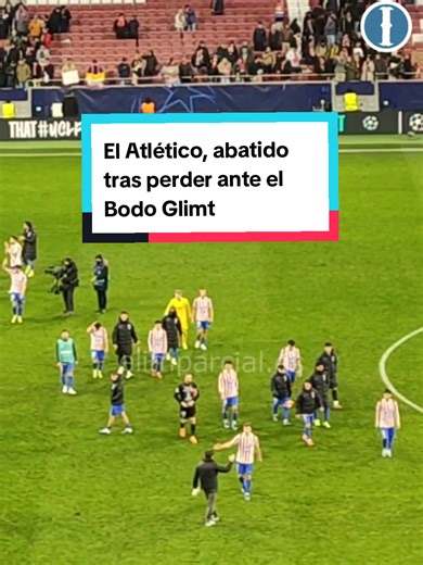 El Atlético de Madrid, abatido tras caer en su casa ante el Bodo Glimt Crónica ⬇️: https://www.elimparcial.es/noticia/293158/ #atleticodemadrid #Atleti #championsleague #ATM #UCL