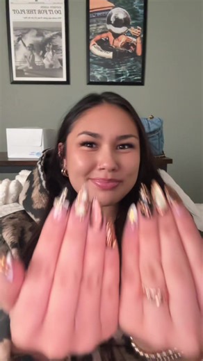 very proud of the nail transition i thought of | Nail Transition