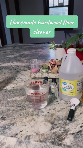 DIY Homemade Hardwood Floor Cleaner Recipe