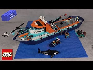 Lego City 60368 - Arctic Explorer Ship - Speedbuild