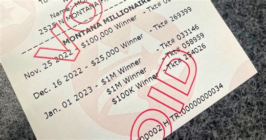 Winning numbers and locations for Montana Millionaire grand prizes