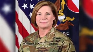 For the first time, a woman is leading the largest command in the US Army