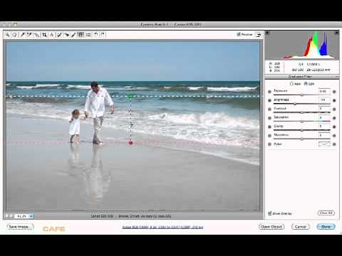 How to use the Graduated Filter in Adobe Camera RAW by Jack Davis