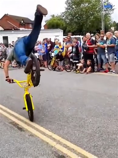 Eddie Fiola Performing BMX Tricks on This Day