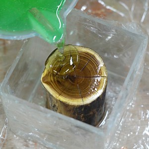 765K views · 4.4K reactions | Luxury Wooden Resin Table Lamp | DIY & Crafts | Facebook