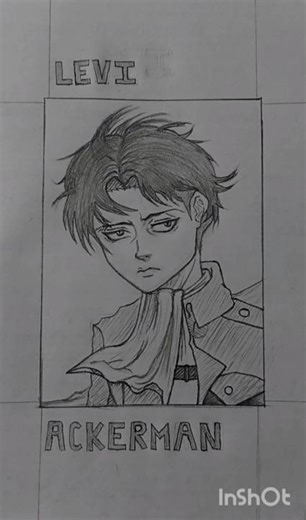 levi ackerman easy drawing, sketch aot💕🩷💖 #art #artist #animesketch #animeeart #sketch #easydrawing