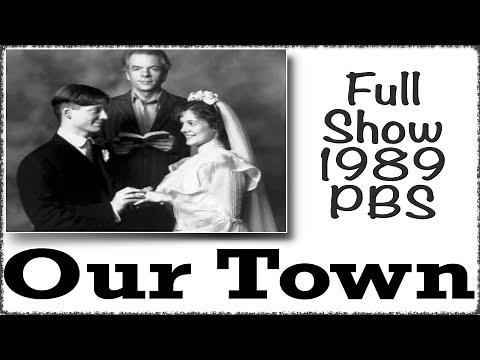 "Our Town" 1989 [PBS Great Performances] Wilder - Pro Shot! AI Enhanced Full Show Theater Production