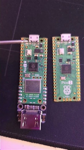 Differences Between Raspberry Pi Pico 2 & Pico 2 W #raspberrypi #pico #makerpropaganda