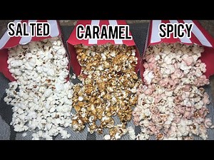3 Different Flavoured Popcorn 🍿 | Popcorn Recipe | Kitchen with Atia