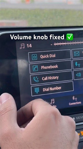 How to fix car radio volume knob #cars #cartips #mechanic