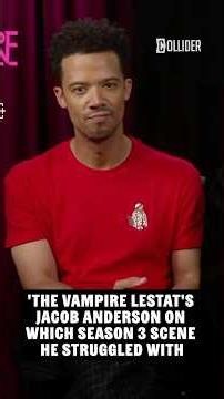 The Vampire Lestat's Jacob Anderson On Which Season 3 Scene He Struggled With #thevampirelestat
