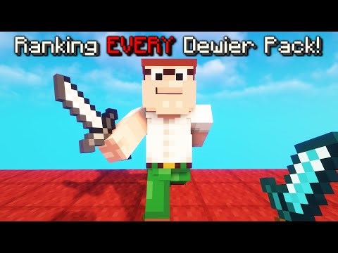 Ranking EVERY Dewier Texture Pack!