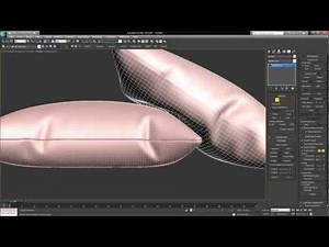 Faire des coussins avec 3D Studio Max et Cloth