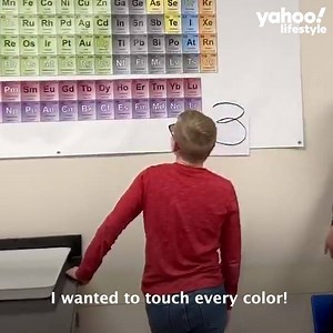 228K views · 215 reactions | This boy seeing color for the first time is beautiful. ❤️ | Yahoo Life | Facebook