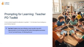 Prompting for Learning Teacher Pd Toolkit : Skill Builder : Discussion Slides