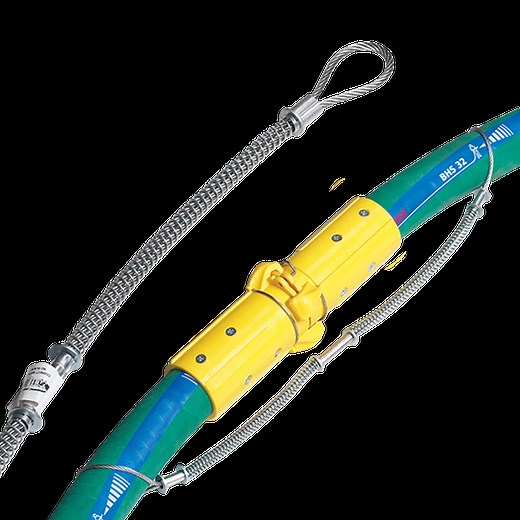 Safety Whipcheck for Hose Connections | SKU: P-HFSCA | Essential Hose Safety Restraint