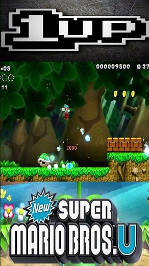 1-UP Trick N'40 Impossible Watch this! | New Super Mario Bros U #Mario #1UP #Nintendo