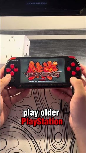 This black & red PSP still looks aggressive in the best way possible. 🔥