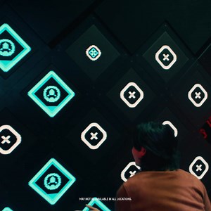 Enter a digital room that reacts to your every move. Team up, think fast, and play games that make the walls and floor come alive! | Dave & Buster's