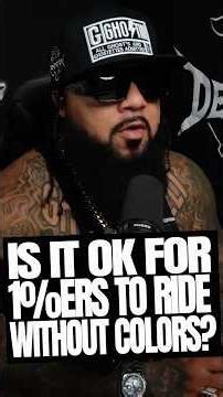 Why Some Bikers Ride Without Colors 💀