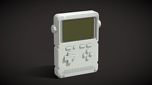 Handheld Game Console - 3D Model - Download Free 3D model by Gururaj Joshi (@igrj)