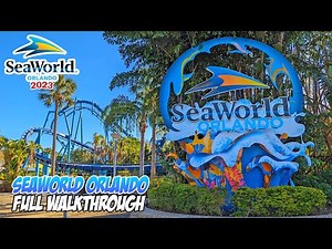 SeaWorld Orlando Full Walkthrough Tour of Every Area (Jan 2023) [4K]