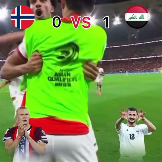 اهداف مباراة العراق🇮🇶 / النرويج🇳🇴