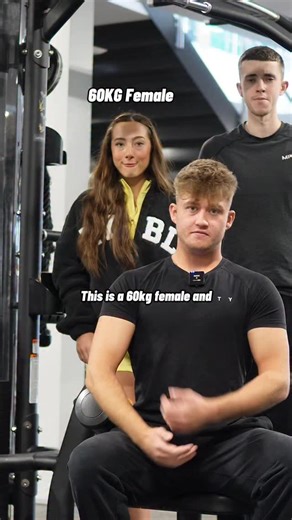 989K views · 526 reactions | Can a 60kg male lift more than a 60kg female.. | George Porritt | Facebook