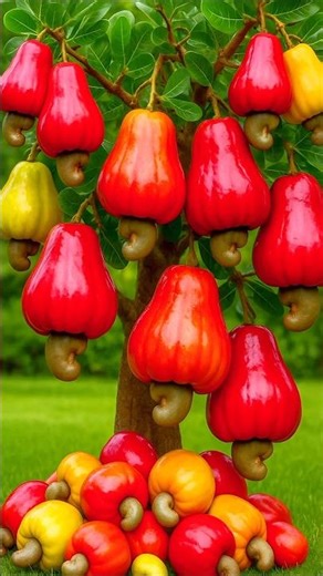 easy and fast method to propagate and grow cashew fruit trees #garden #fruits
