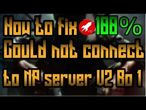 How to fix could not connect to NP server on V2 Rocket black ops 1 (100%)
