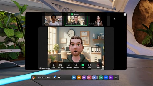Tried it out: Zoom for Meta Quest with video calls as VR avatar