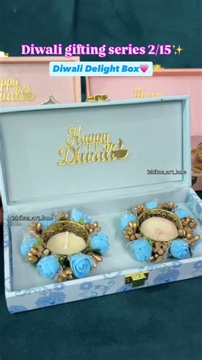 Ishikas_art_lane|Hampers|Trousseau| on Instagram: "Our Diwali Delight Box is here to add that festive charm with Shubh-Labh & gorgeous tealights 杖 Perfect for gifting or brightening up your own home this season  DM us to grab yours before it’s gone!❤️"