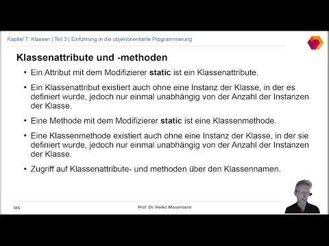 JAVA Einführung Kapitel 7 Teil 3