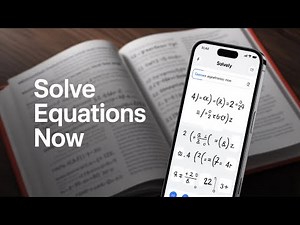Your New Math Tutor – Solves Problems in 1 Sec! | Solvely App | Scan and solve equations!