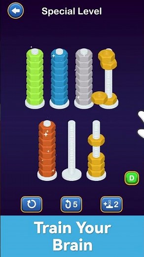 Nut Sort Puzzle - Color Sort