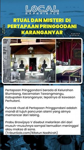 Ritual dan Misteri di Pertapaan Pringgondani Karanganyar