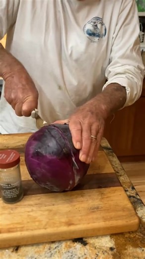 4.2K views · 50 reactions | Red Cabbage Salad in 5 minutes cooking salad organic Farmer Dean1 | Farmer Dean | Facebook
