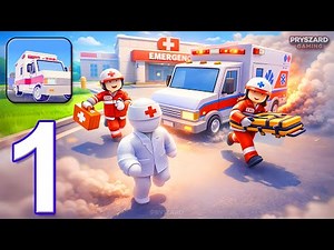 Hospital Manager - Gameplay Walkthrough Part 1 - Treat Patients Safely (iOS, Android)