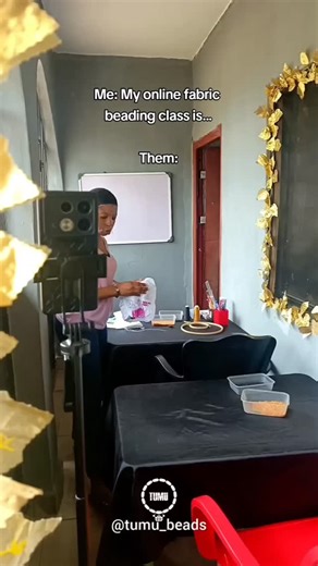 ARTWORKS | BEADS | EMBROIDERY on Instagram: "If creating beautiful bead work on fabric is one of your goals for this year, then this is your sign to register for any of my classes. You'll learn: -essential fabric beading stitches -floral artistry -beading on illusion net -3D embellishments techniques - beaded vines/wire works -secrets to neat finishing -corset beading -beading on plain fabrics like crepe, etc. Online class fee is ₦20,000. Physical class fee is ₦150k for all 5 Saturdays. Location