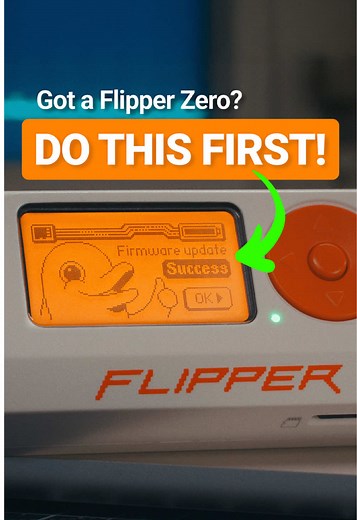 Flipper Zero: Cómo actualizar el firmware correctamente