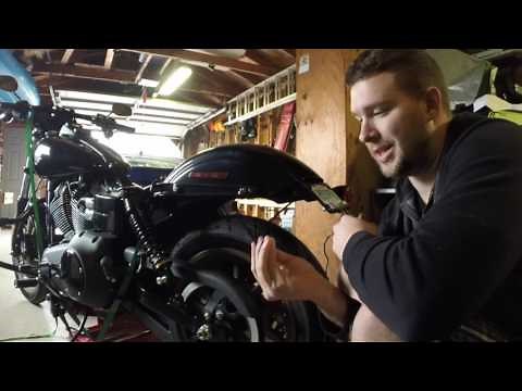 Harley Low Rider S License Plate and Turn Signal Relocator Install