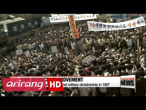 Looking back on Korea's June Democracy Movement