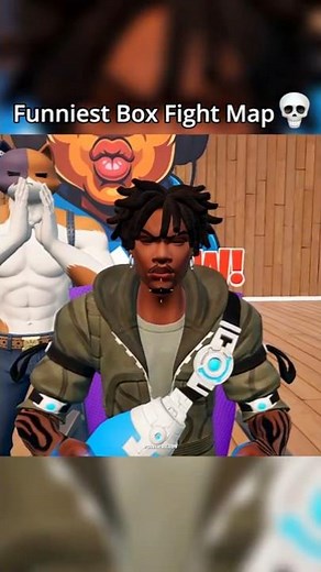 THE FUNNIEST BOX FIGHT MAP 💀 #fortniteclips #gaming #fortnite
