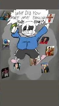 Sans Can't Speak Portuguese (Undertale Comic Dub)