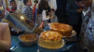 46 reactions | Today, the Our Serbs board members turned their first slava kolach and had their Sveta Petka icon blessed marking the celebration of their first krsna slava. May God and Sveta Petka continue to guide and bless all those you help and your efforts to reach as many as possible. | Saint Basil of Ostrog Serbian Orthodox Church | Facebook