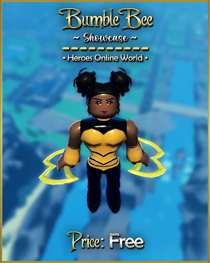 Bumble Bee Showcase: Roblox Heroes Online World